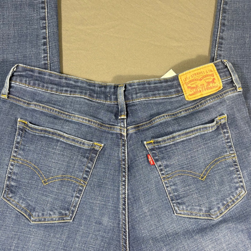 Levi's 721 High Rise Skinny Jeans Size 33 Women Stretch Denim Classic Fit - Picture 9 of 9